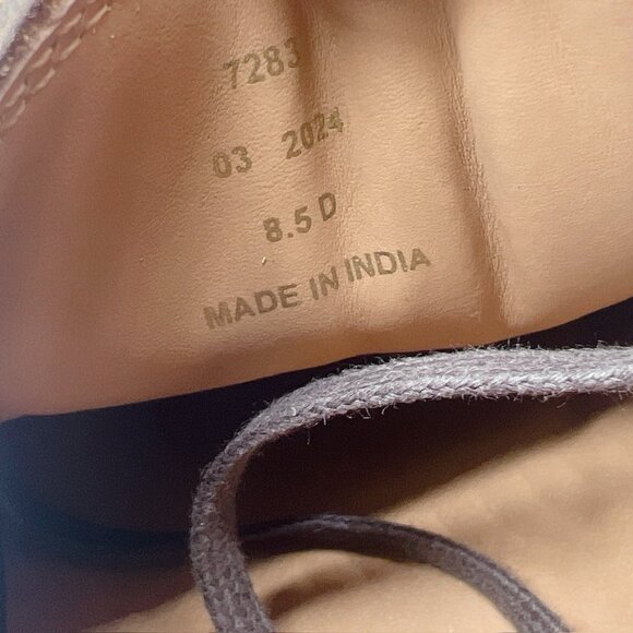 Allen Edmonds CALEB Leather HYBRID LACE-UP Derby Sneaker Mahogany Mens US 8.5 - Picture 13 of 13